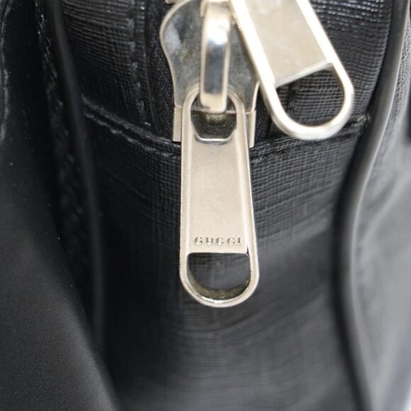 Gucci Soft GG Supreme Monogram Web Belt Bag - Black/Grey - Picture 7 of 16